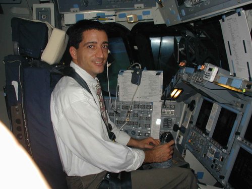 Mike Ciannilli at test director console